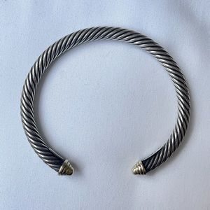 David Yurman Cable Classics Bracelet with 14K gold